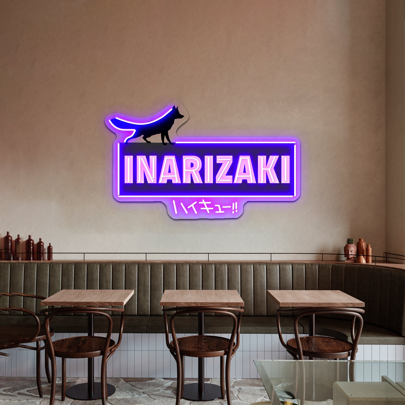 Inarizaki Artwork Room Lights Neon