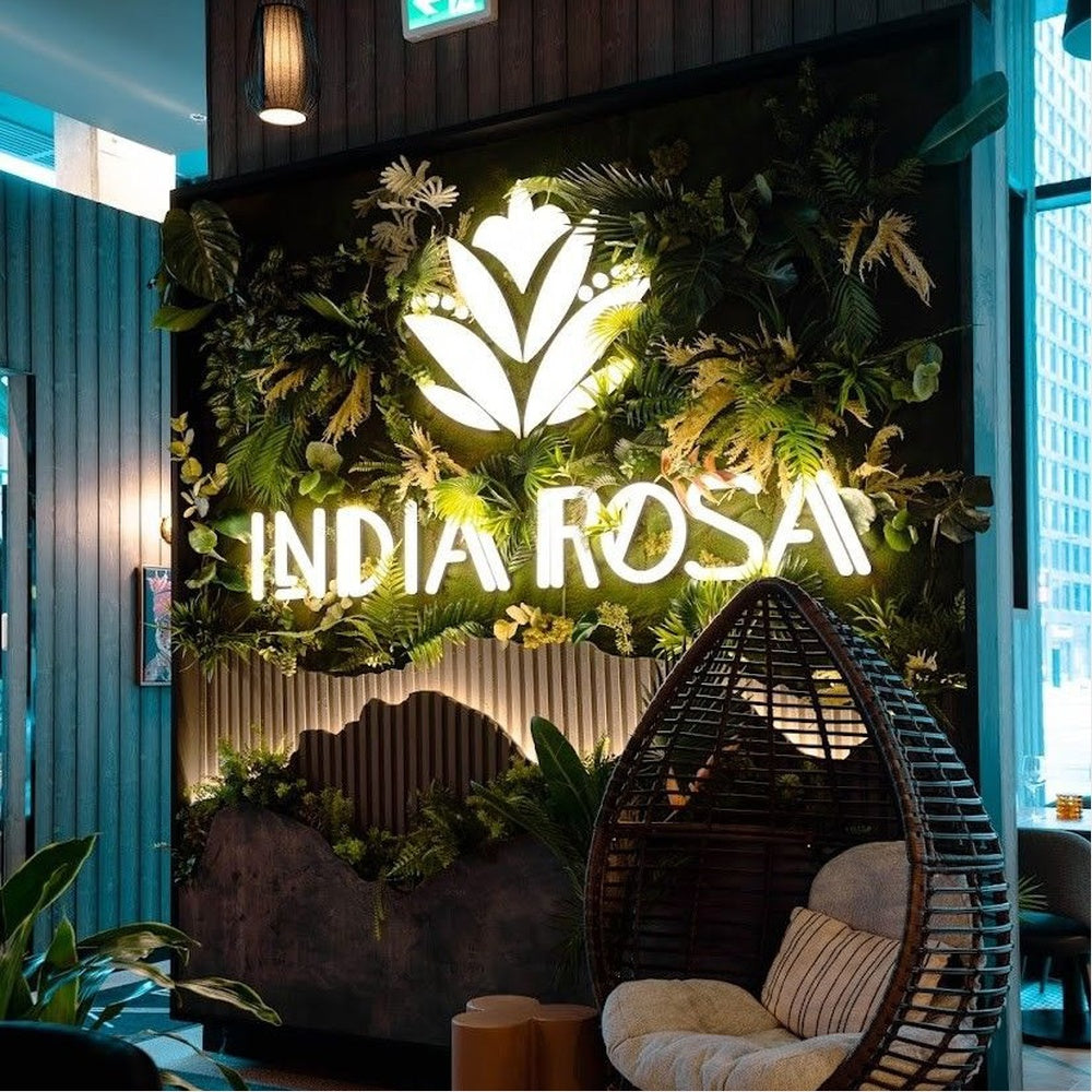 India Rosa 3D Frontlit Channel Letters Led Light Sign