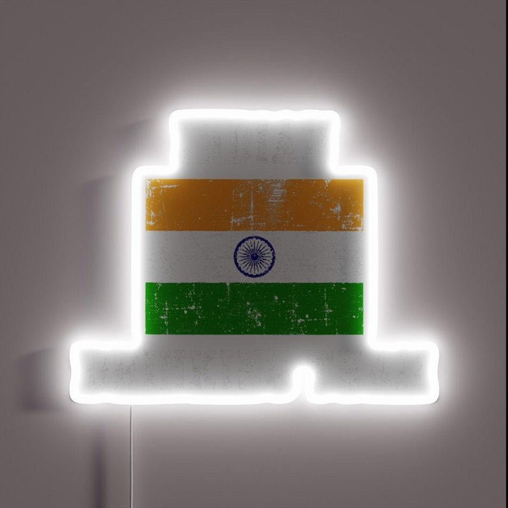 Indian Drinking Team Funny National Rgb Led Neon Sign - Shineneon