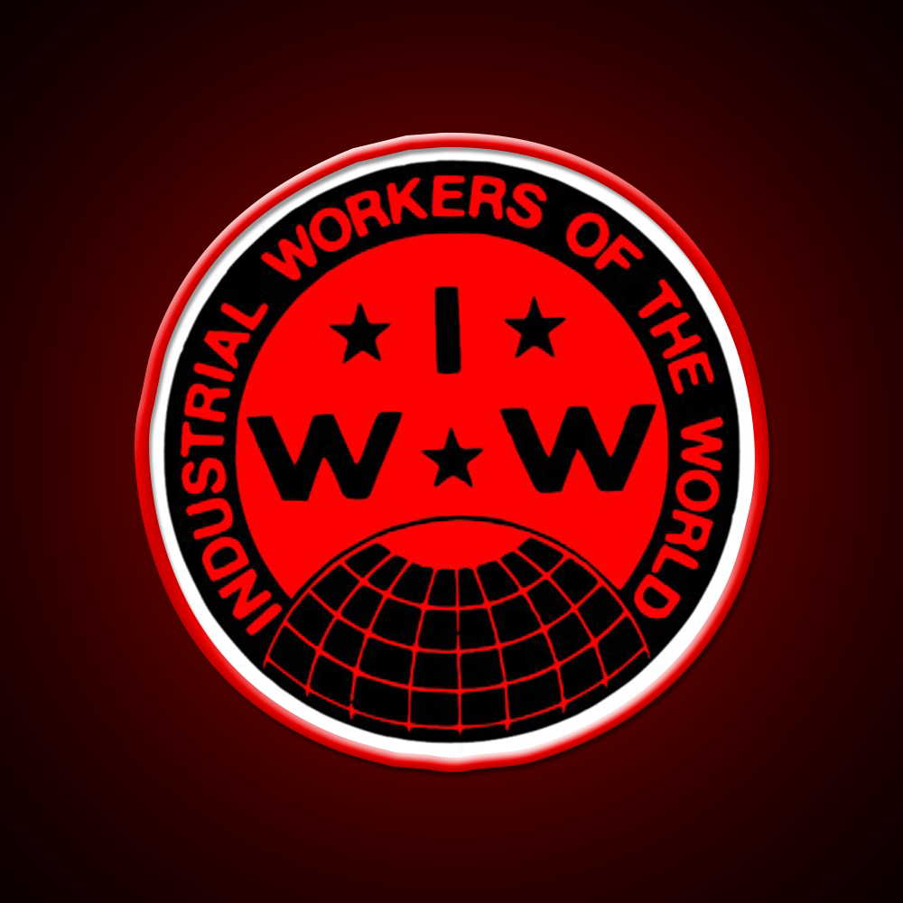 Industrial Workers Of The World Iww Logo Beer Bar Decor Led Neon Sign Rgb Color - LED neon sign view 10