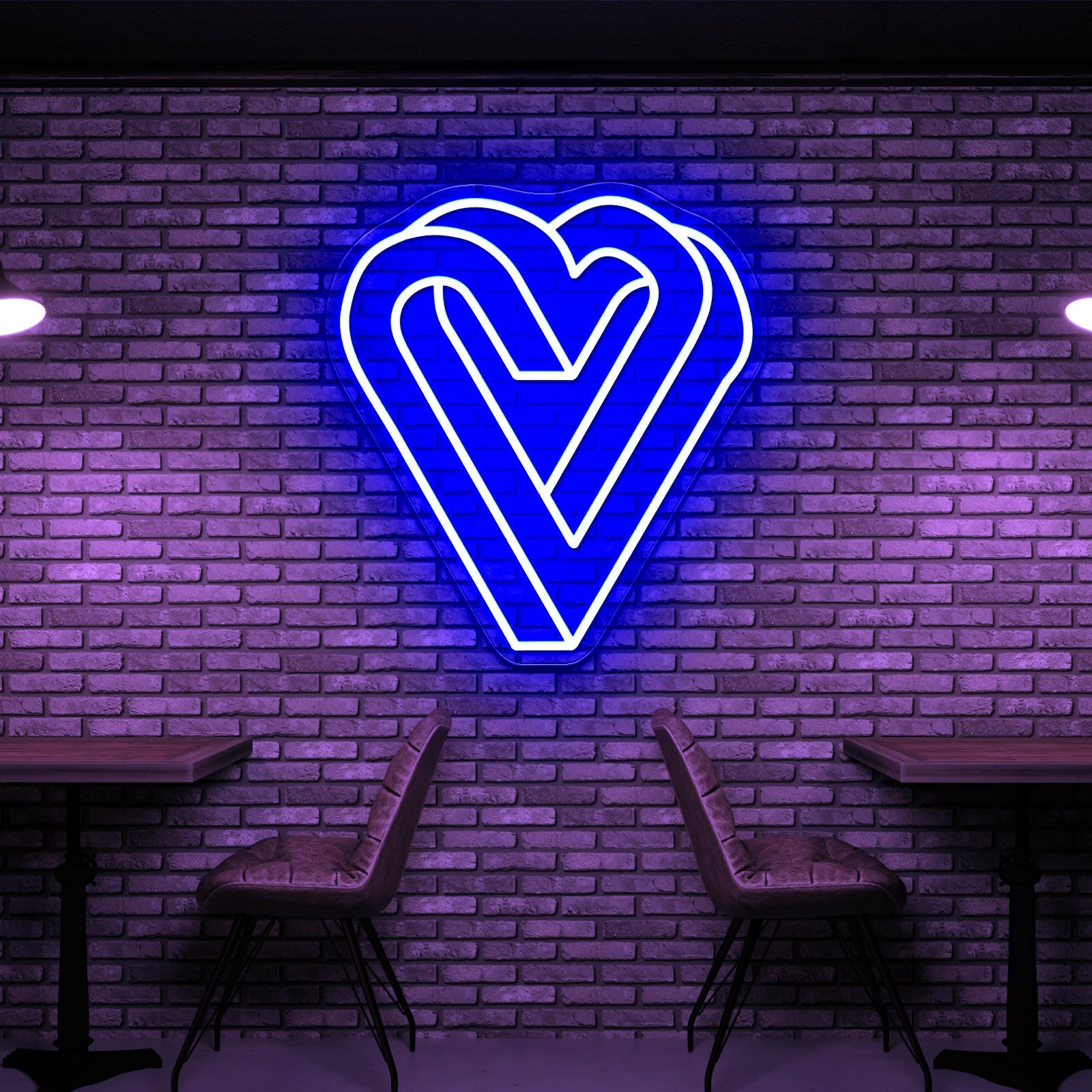 Infinity Heart Aesthetic Neon Signs Wall Art - Shineneon