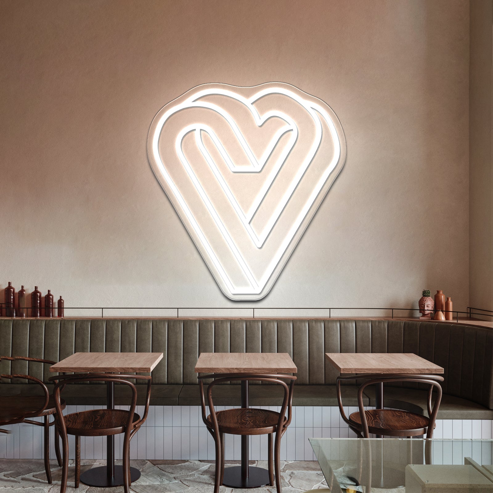 Infinity Heart Aesthetic Neon Signs Wall Art - Shineneon