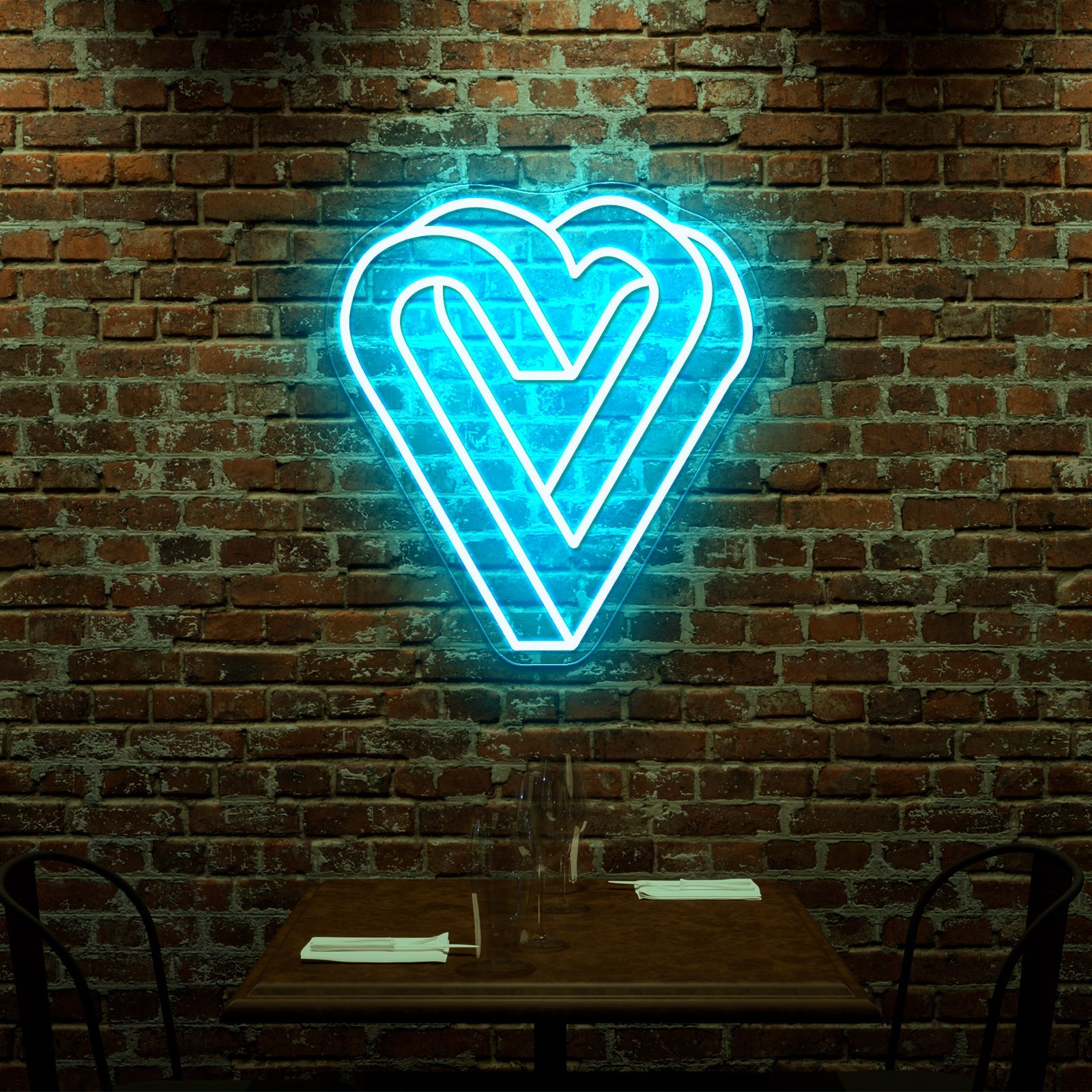 Infinity Heart Aesthetic Neon Signs Wall Art - Shineneon
