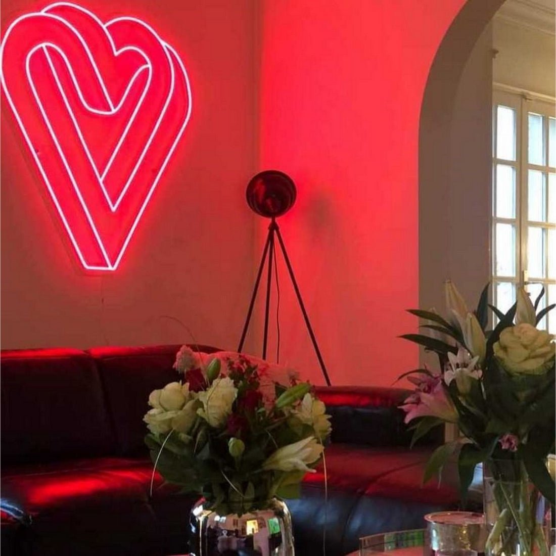 Infinity Heart Led Sign Business Neon Sign - Shineneon