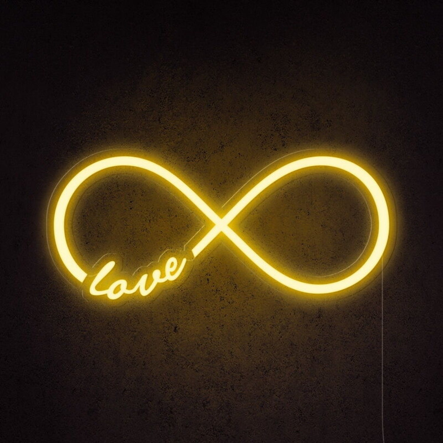 Infinity Love Neon Sign For Romantic And Everlasting Love Decor | Shineneon