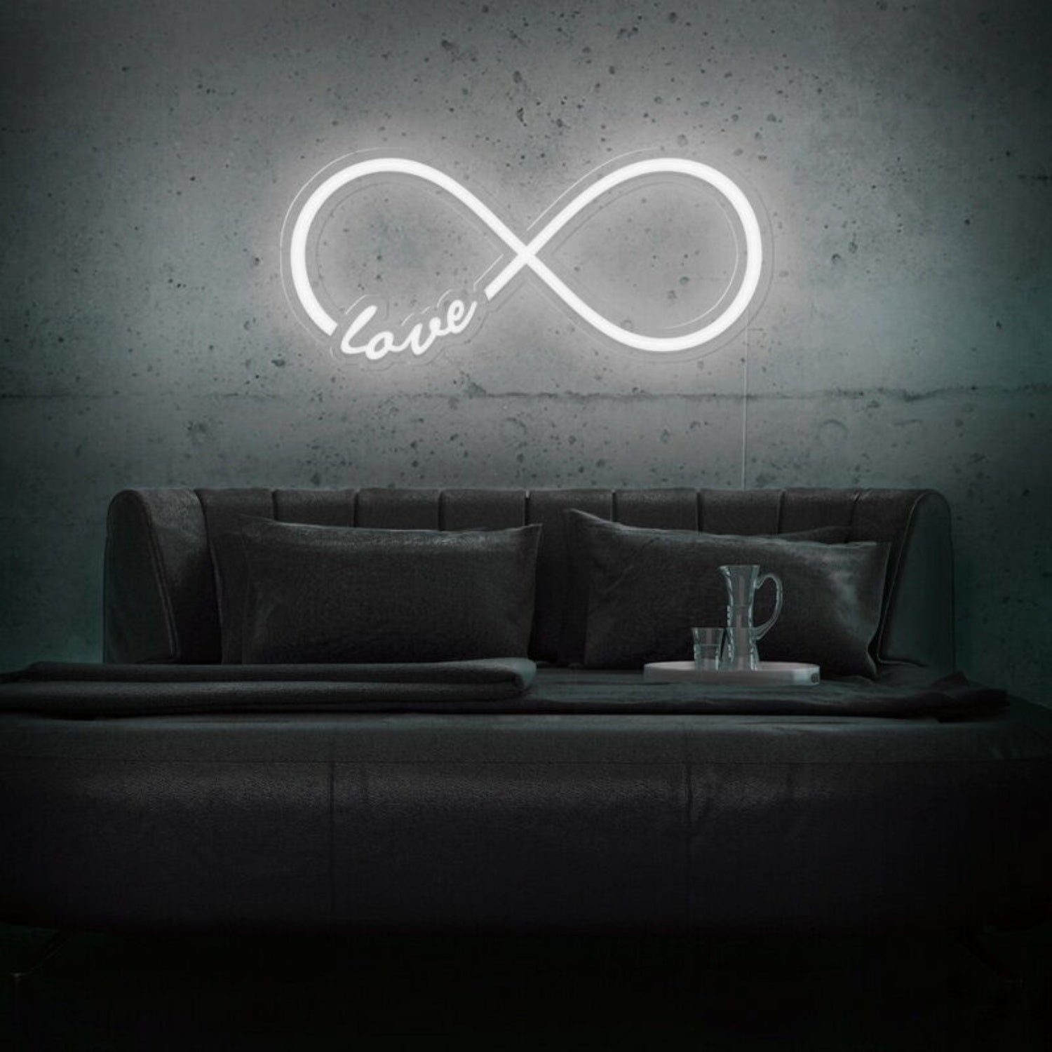 Infinity Love Neon Sign For Romantic And Everlasting Love Decor | Shineneon