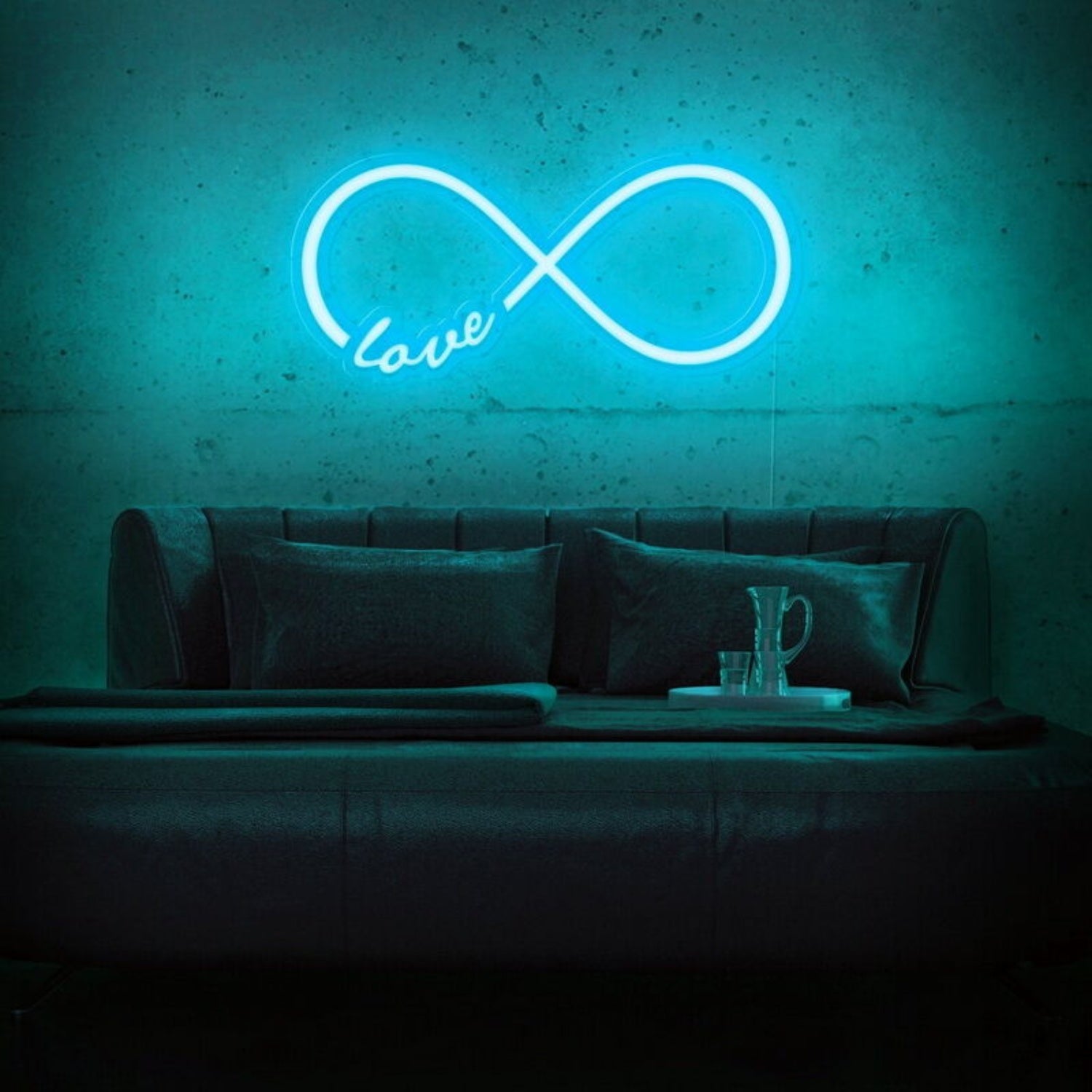 Infinity Love Neon Sign For Romantic And Everlasting Love Decor | Shineneon