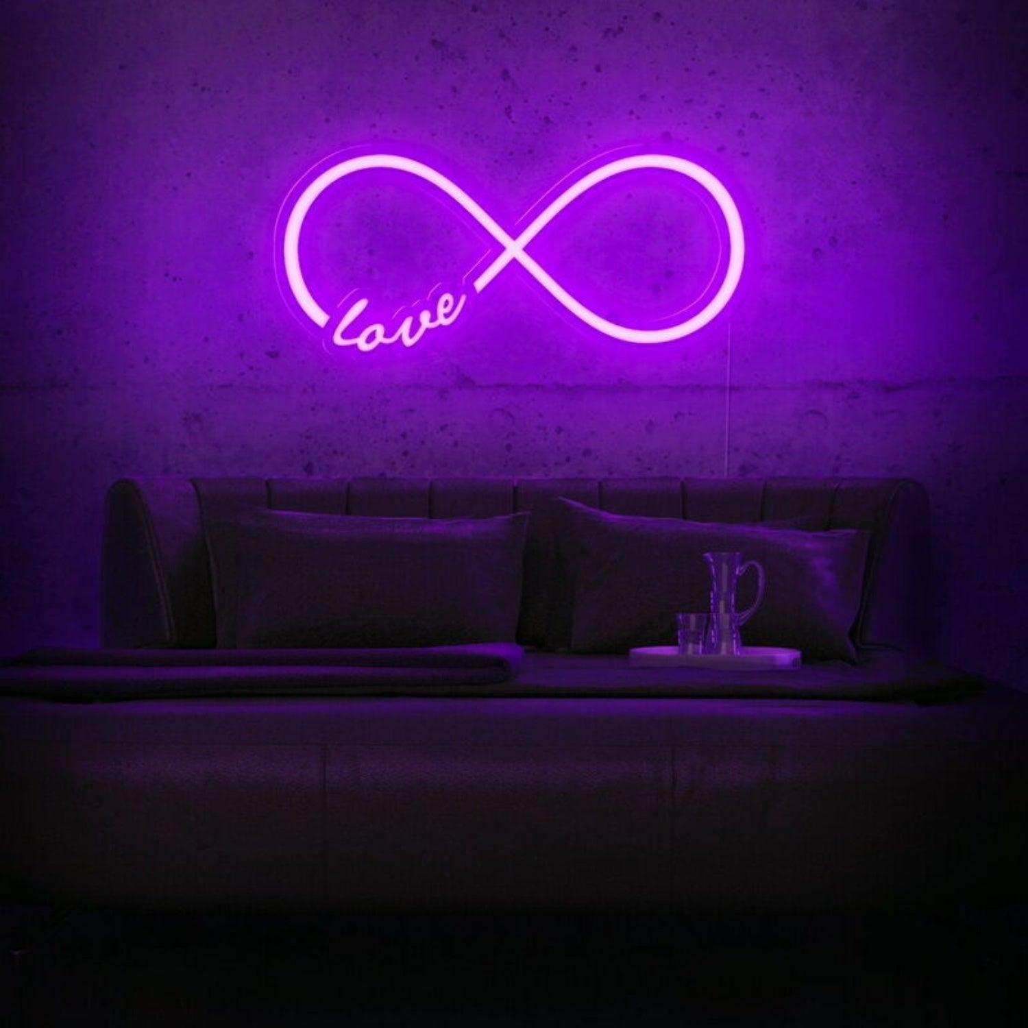 Infinity Love Neon Sign For Romantic And Everlasting Love Decor | Shineneon