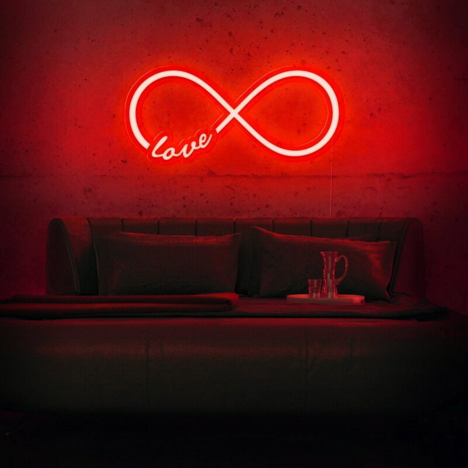 Infinity Love Neon Sign For Romantic And Everlasting Love Decor | Shineneon