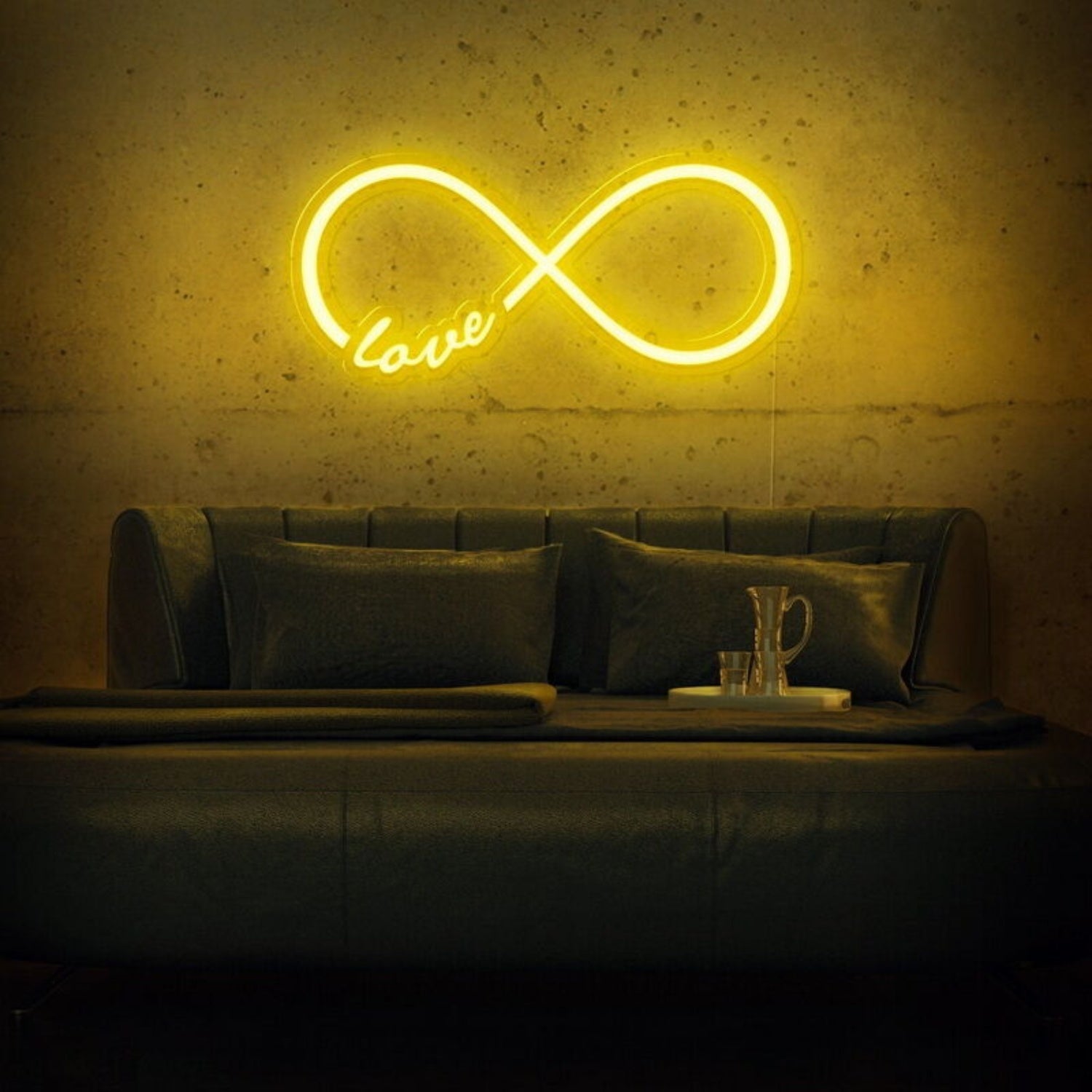 Infinity Love Neon Sign For Romantic And Everlasting Love Decor | Shineneon