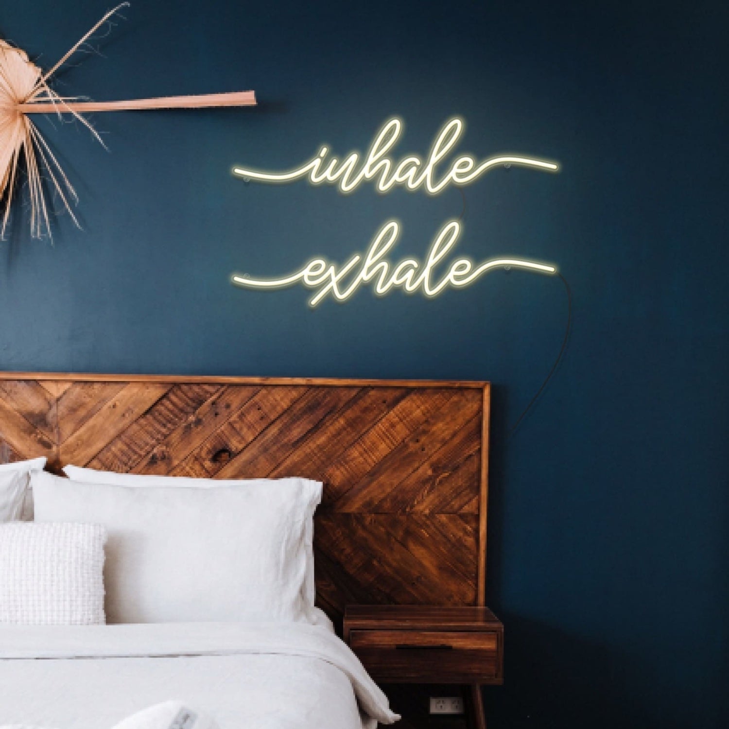 Inhale Exhale Led Neon Sign Wall Art | Shineneon