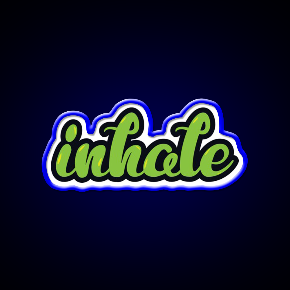 Inhale Hemp Inspired Green Leaf Led Neon Sign Rgb Color - LED neon sign view 5