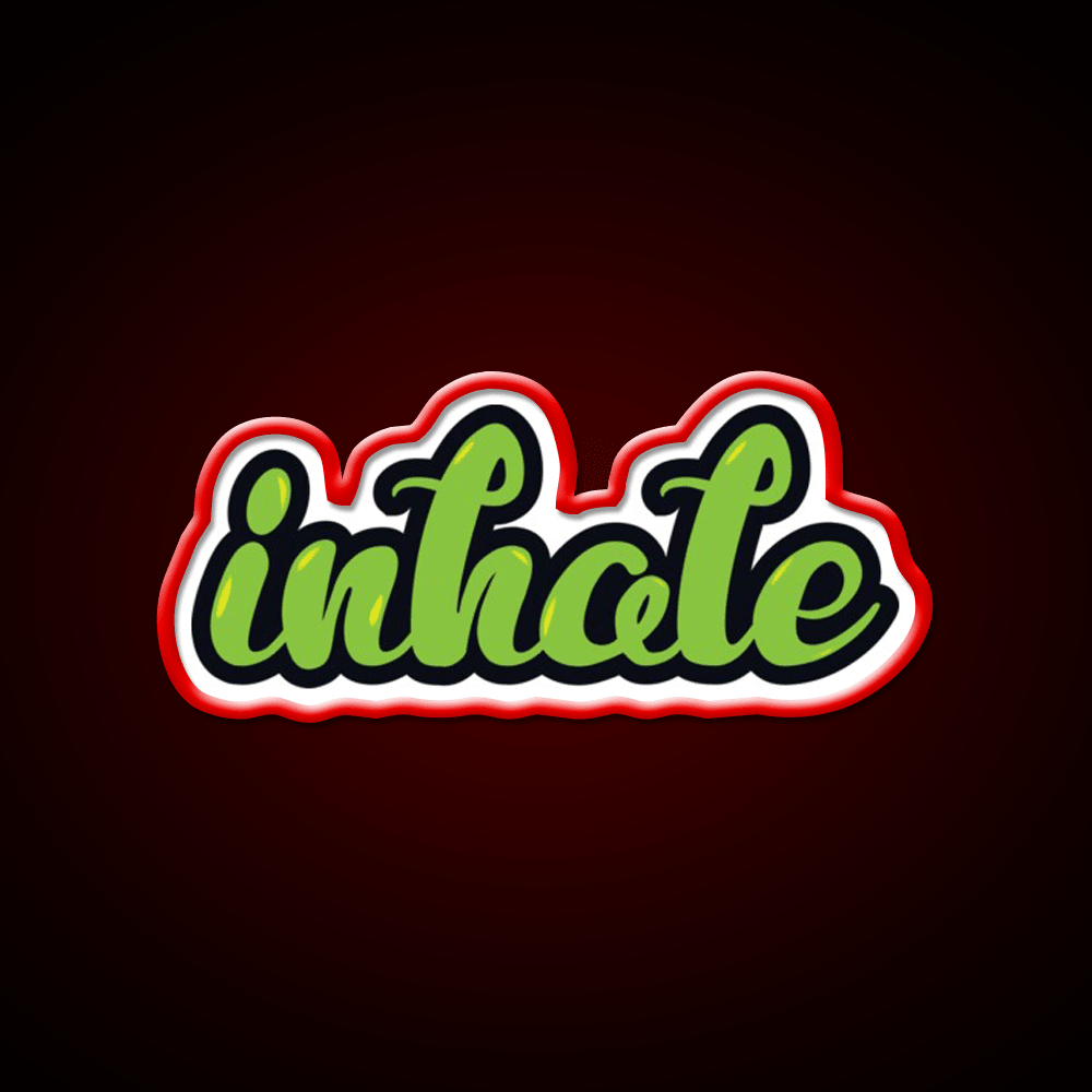 Inhale Hemp Inspired Green Leaf Led Neon Sign Rgb Color - Shineneon