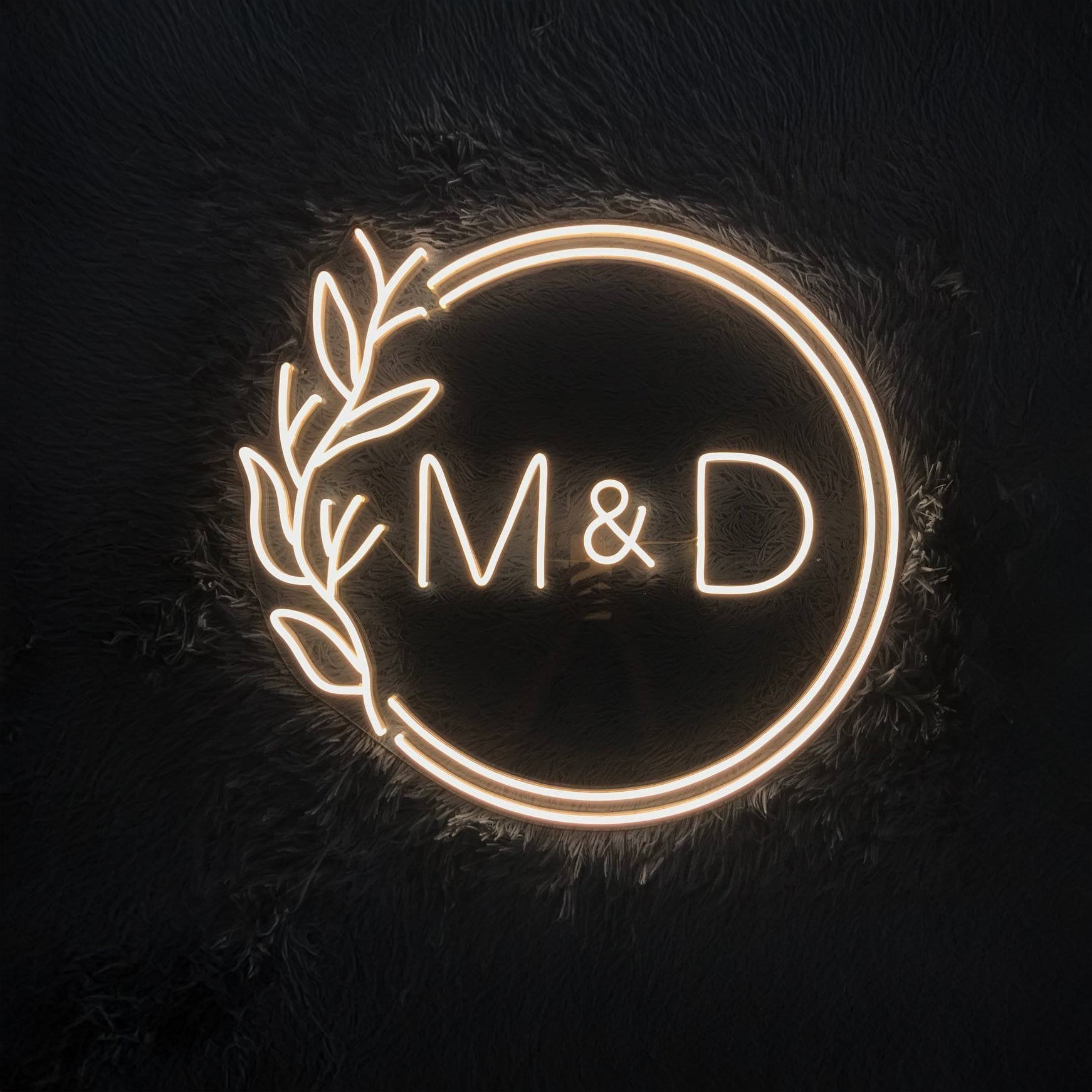 Initials Wedding Neon Sign - Shineneon