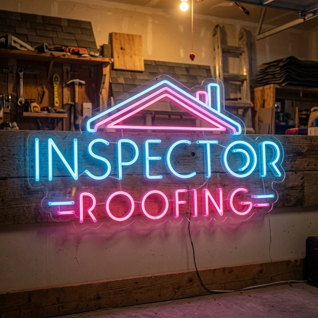 Inspection Roofing LED Neon Sign - Shineneon