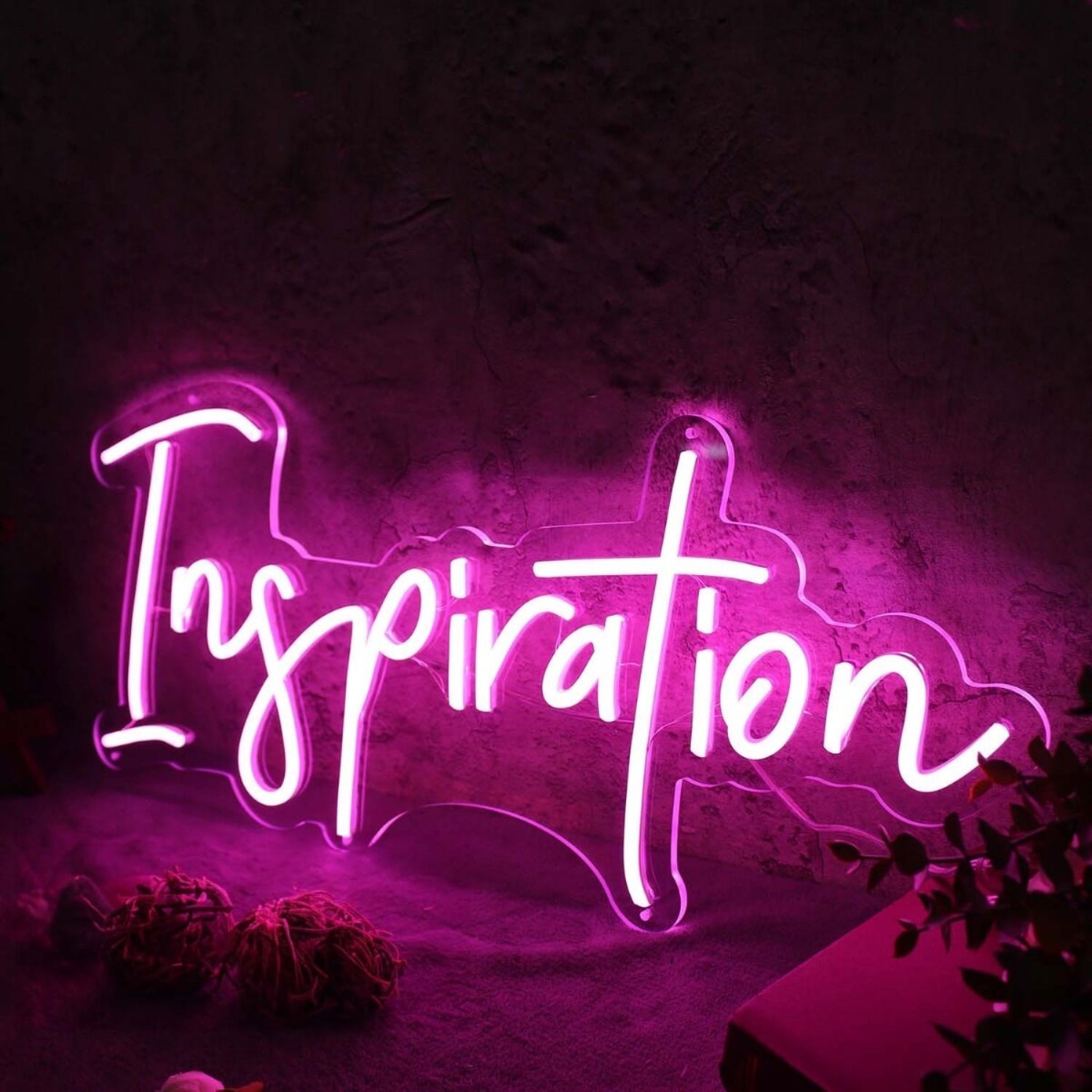 Inspiration Purple Led Neon Sign - Shineneon