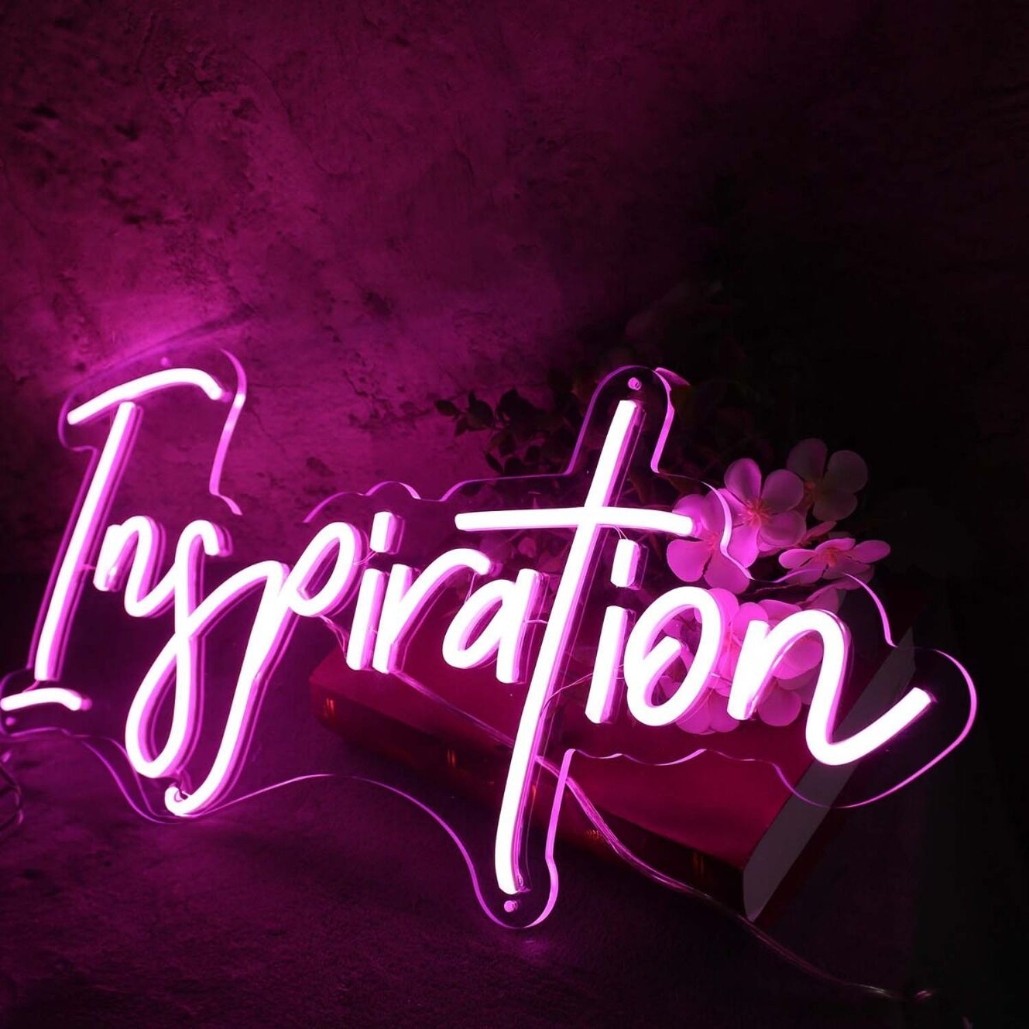 Inspiration Purple Led Neon Sign - Shineneon