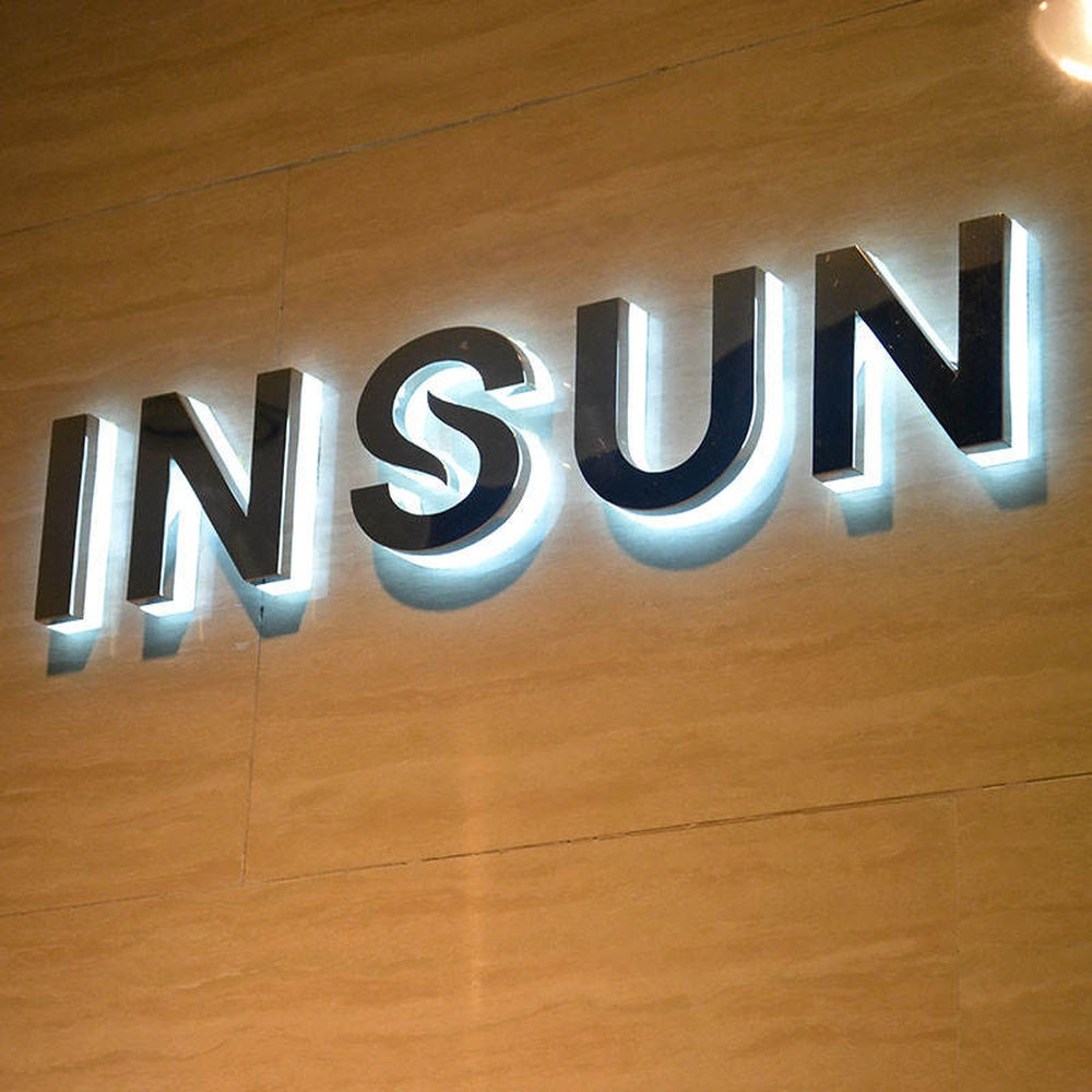 Insun 3D Backlit Channel Letters Led Light Sign