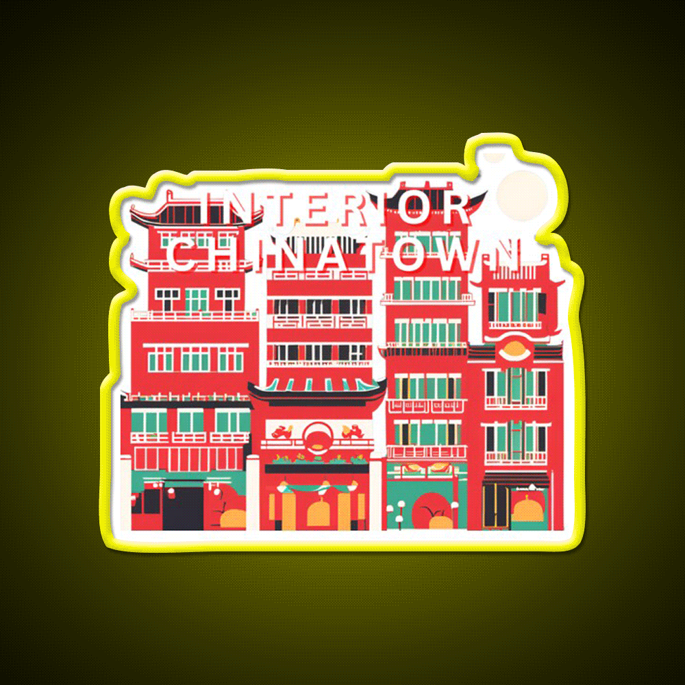 Interior Chinatown Asian Cultural Led Neon Sign Rgb Color - Custom LED neon sign front view