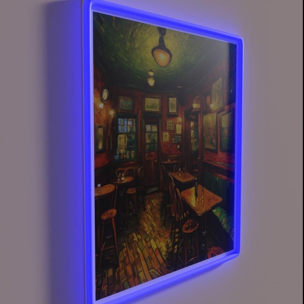 Interior Of A Charming English Pub Rgb Led Neon Sign - Shineneon