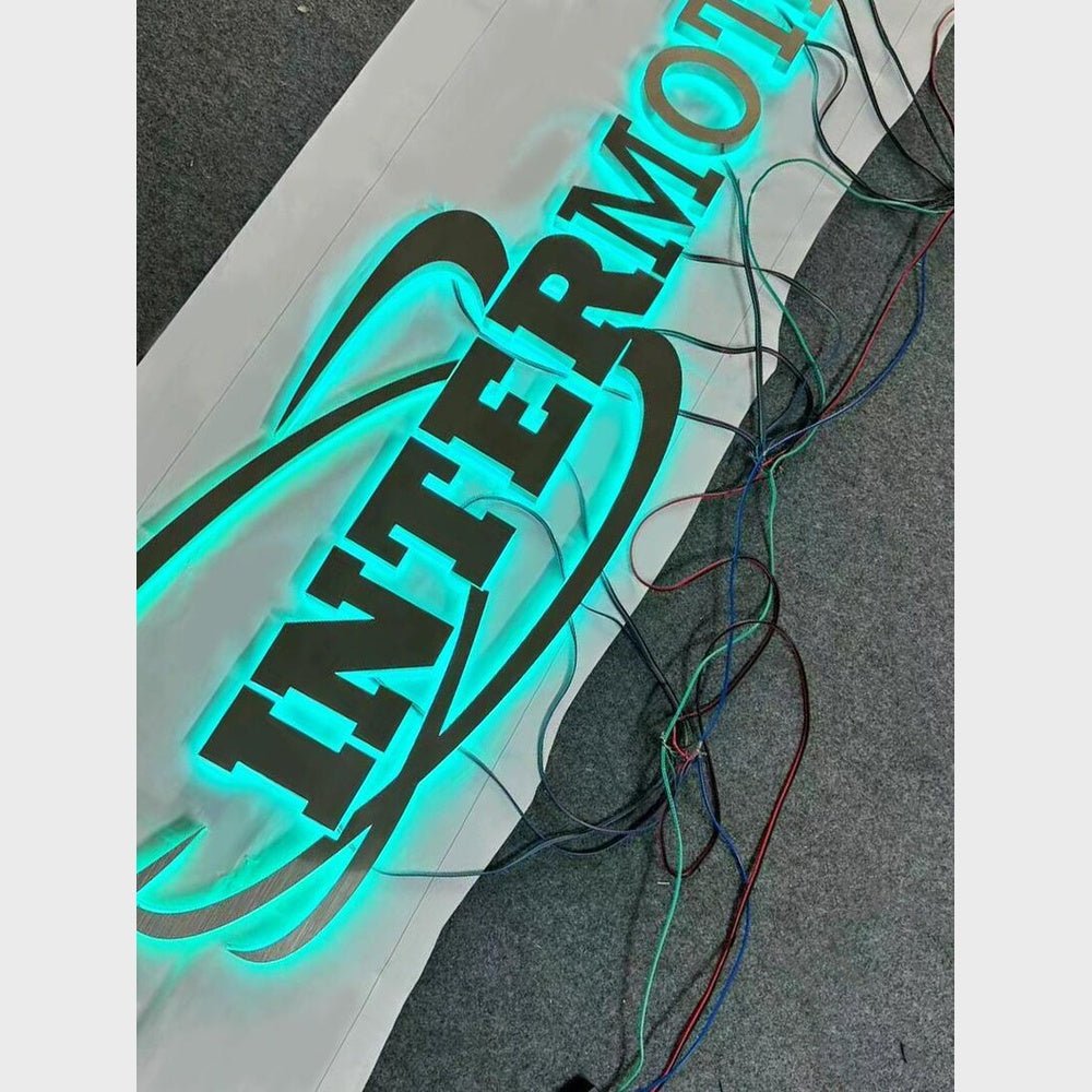 Intermotion 3D Backlit Channel Letters Led Light Sign - Shineneon