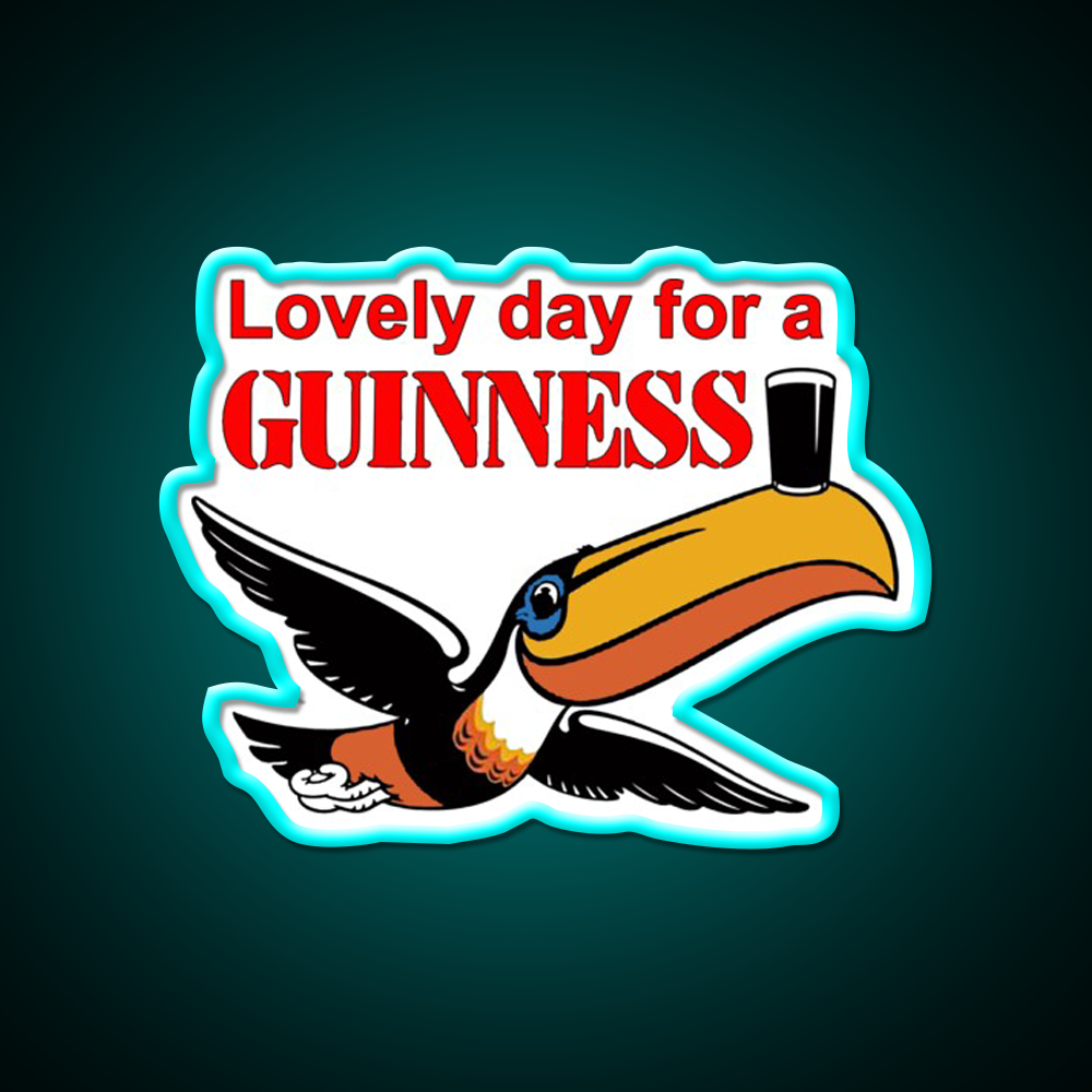 Irish Brewery Beer Bar Decor Led Neon Sign Rgb Color - Size and dimension reference