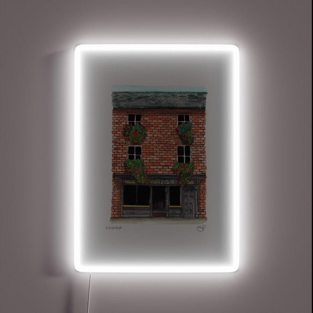 Irish Pub Cagneys Rgb Led Neon Sign - Shineneon