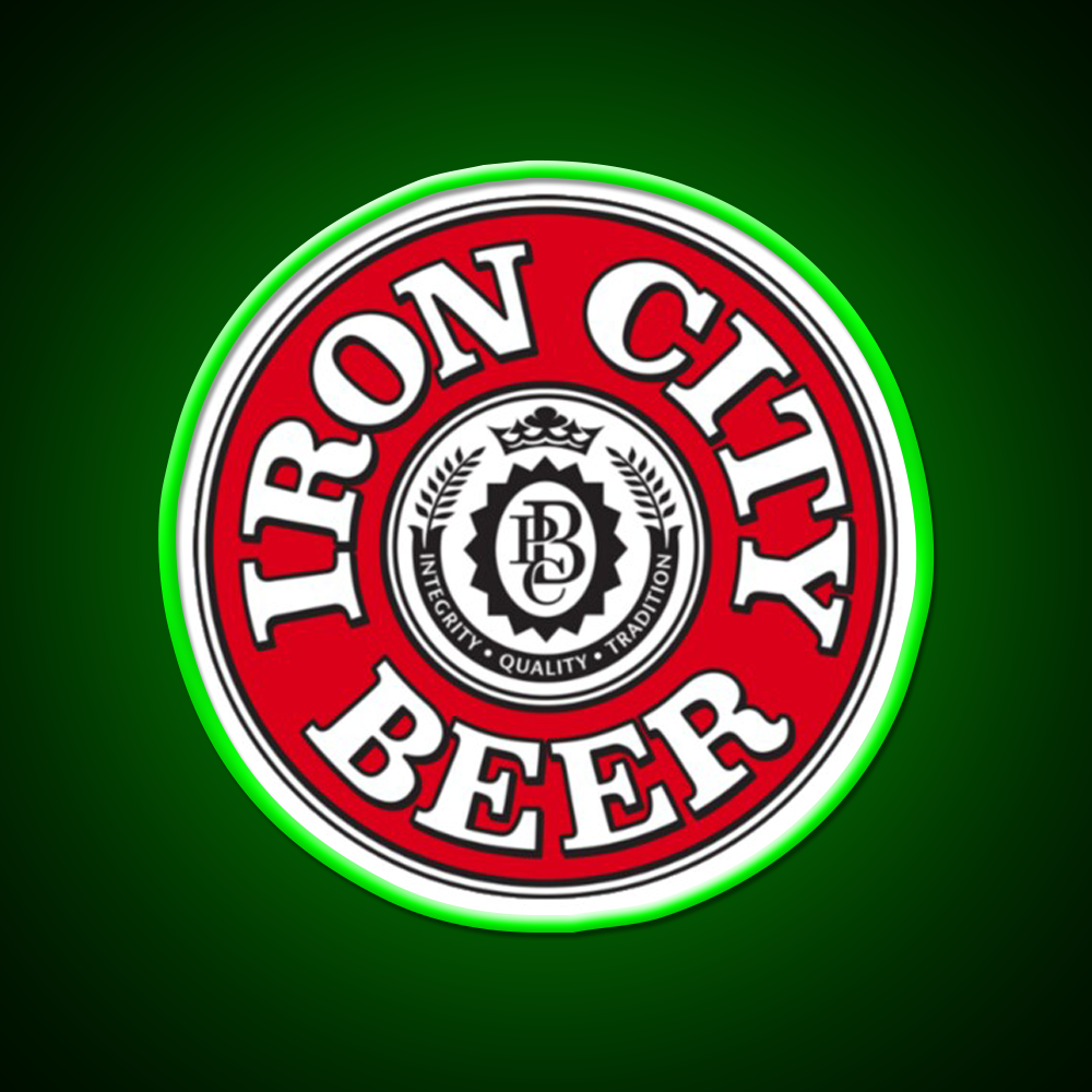 Iron City Beer Bar Decor Led Neon Sign Business Neon Sign Rgb Color - LED neon sign view 8