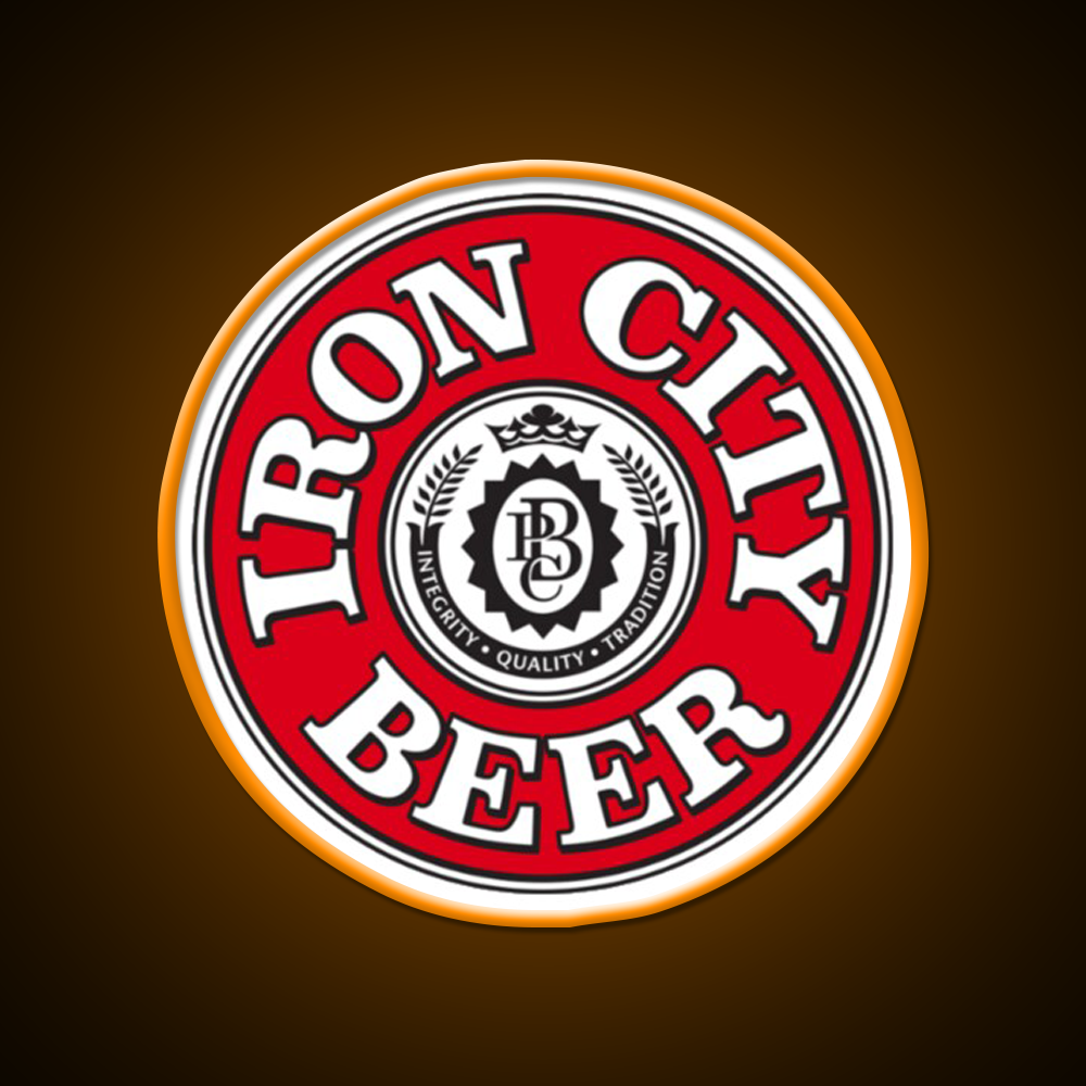Iron City Beer Bar Decor Led Neon Sign Business Neon Sign Rgb Color - LED neon sign view 6