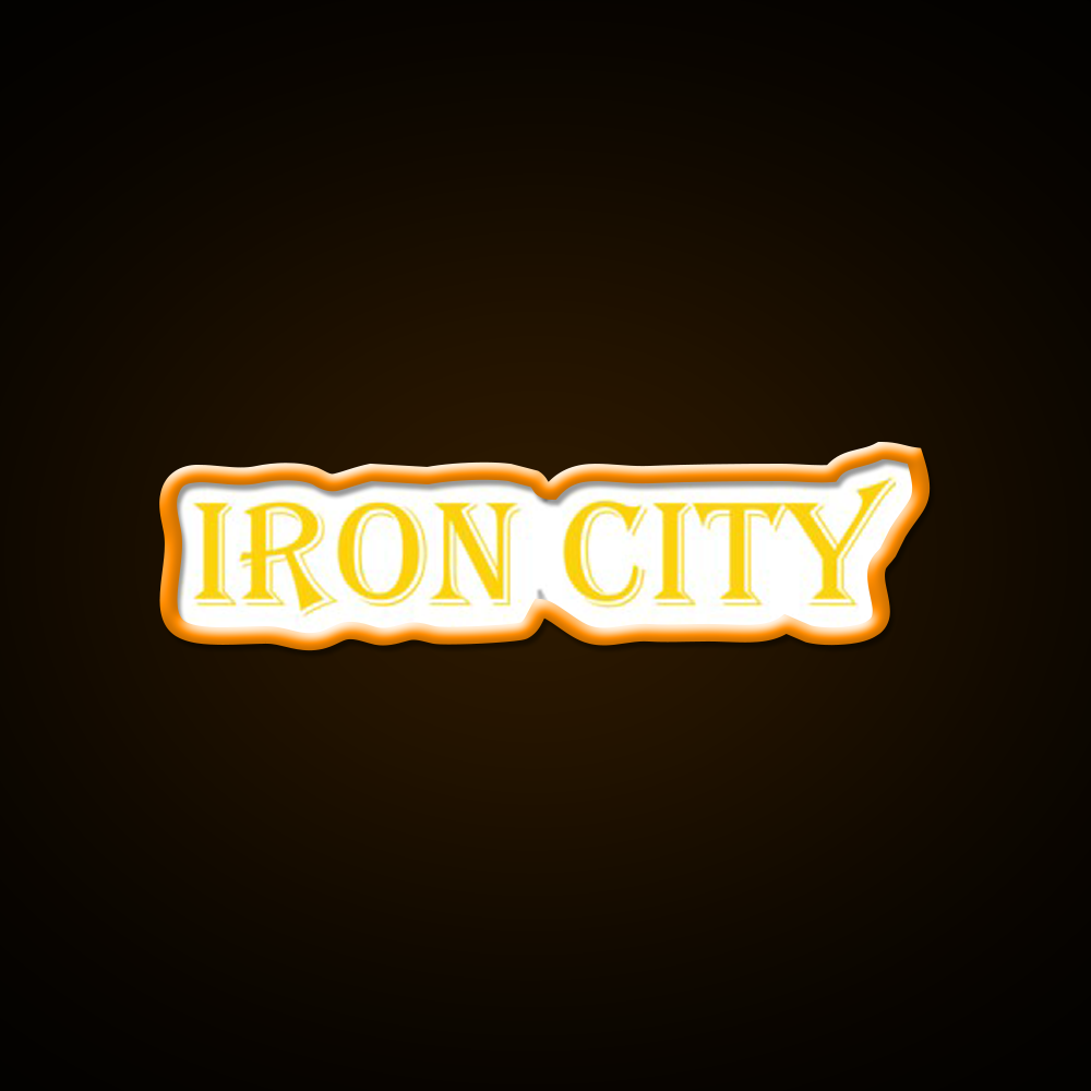 Iron City Beer Bar Decor Led Neon Sign Rgb Color - LED neon sign view 6