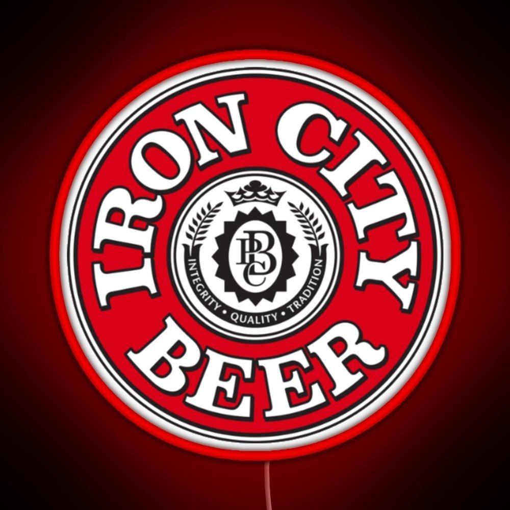 Iron City Beer Rgb Led Neon Sign Pop Wall Art - Shineneon