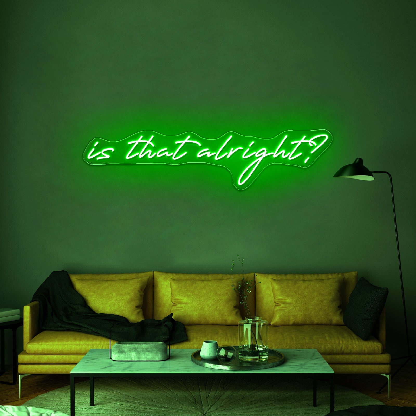 Is That Alright Artwork Room Lights Neon - Shineneon