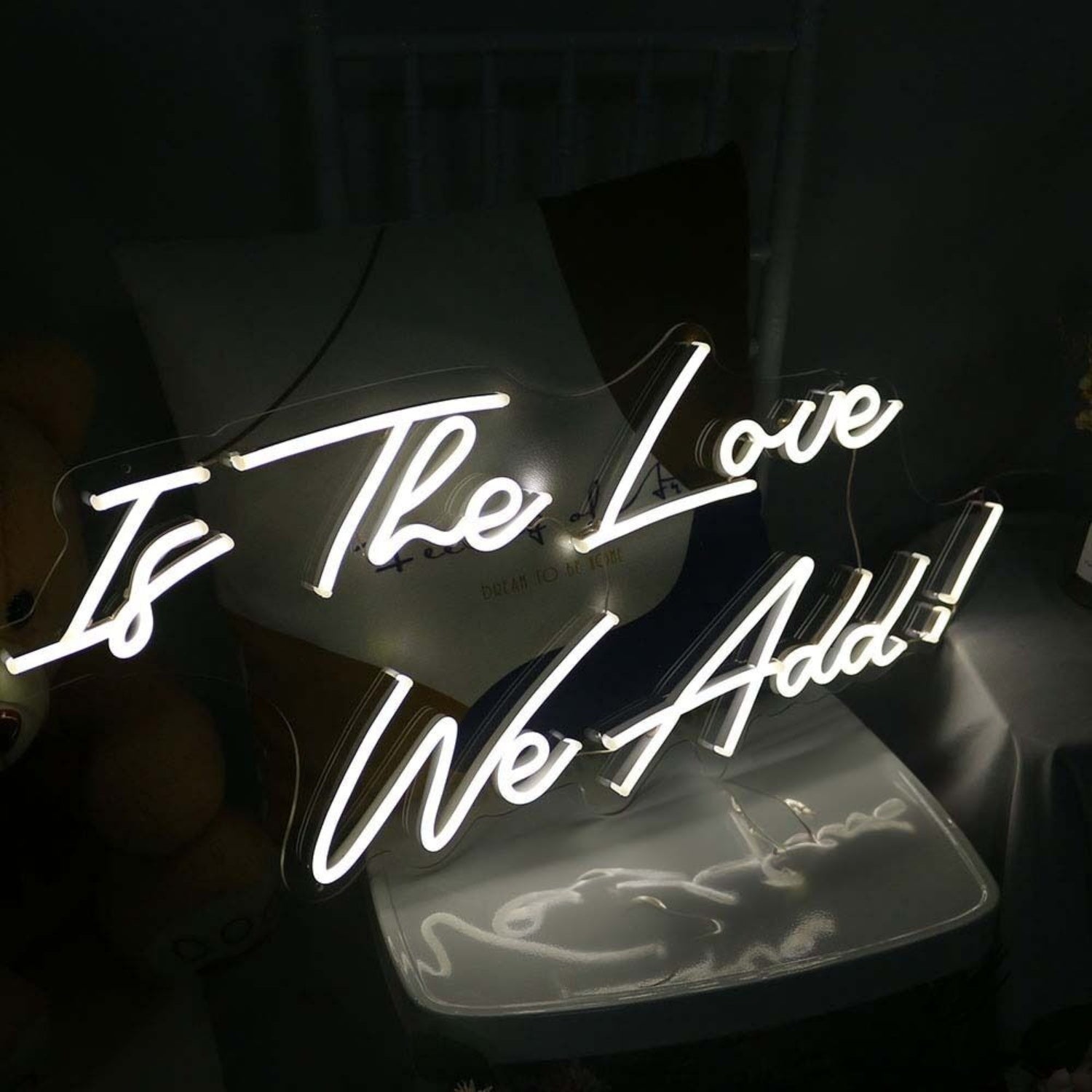 Is The Love We Add Led Neon Sign | Shineneon