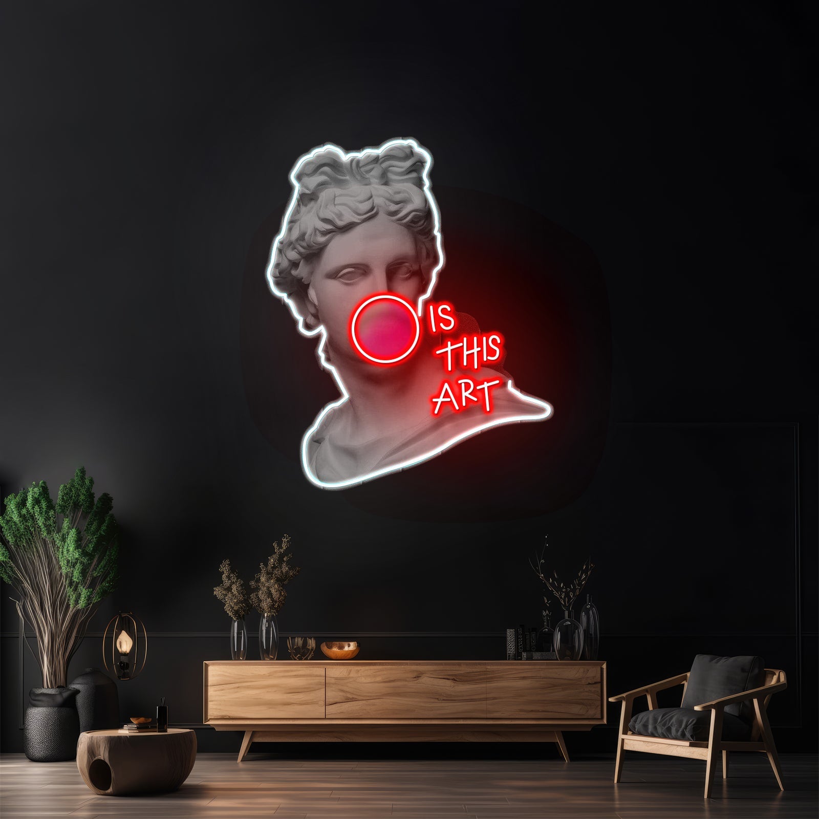 Is This Art Custom Led Signs Artwork For Sale - Shineneon