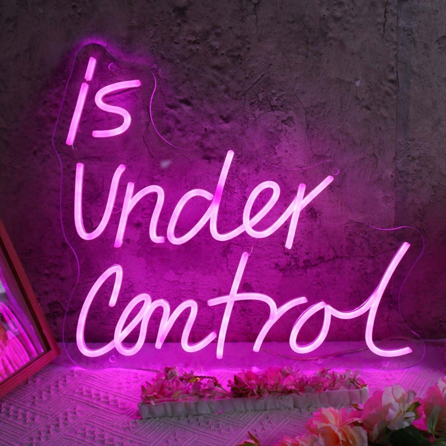 Is Under Control Led Neon Sign - Shineneon