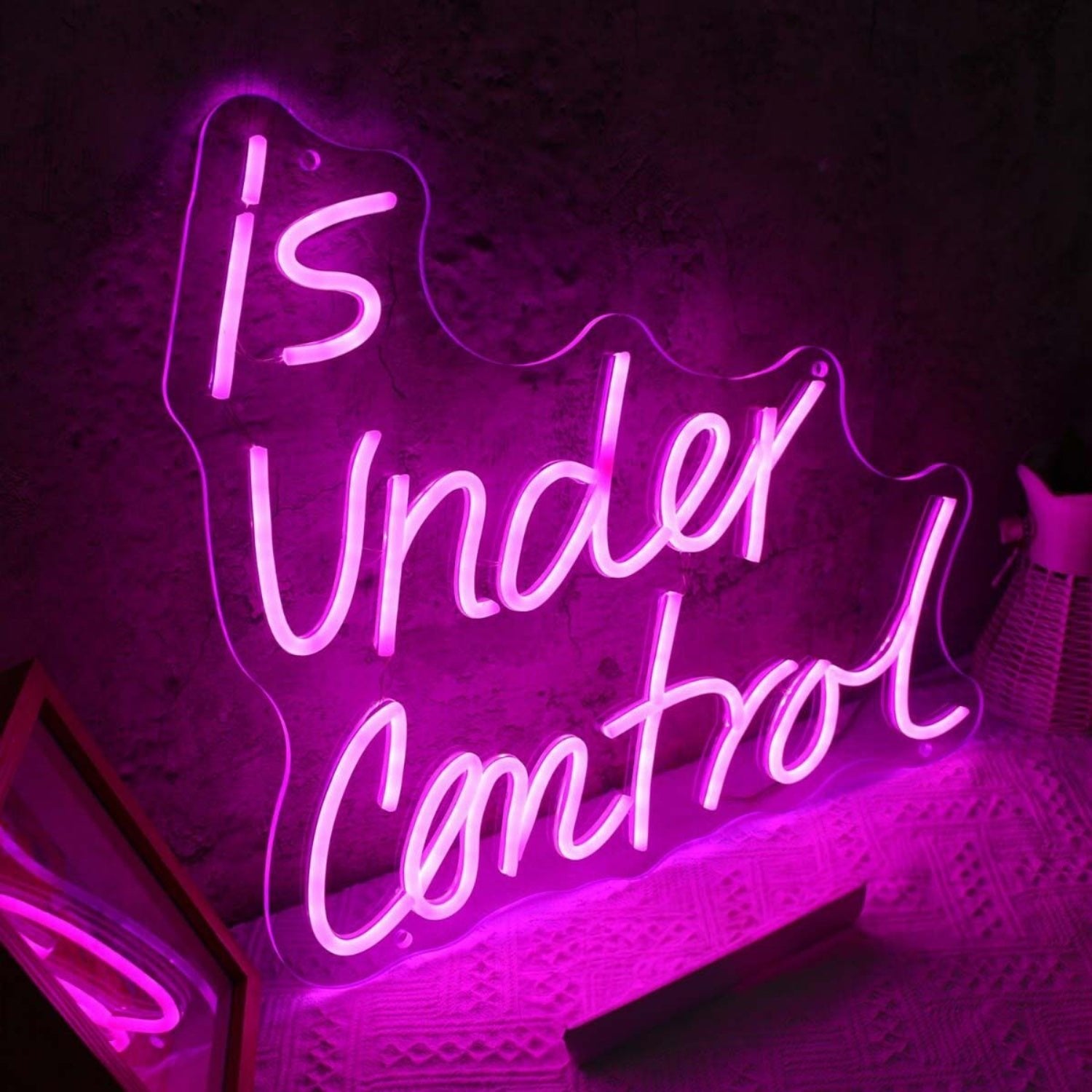 Is Under Control Led Neon Sign - Shineneon