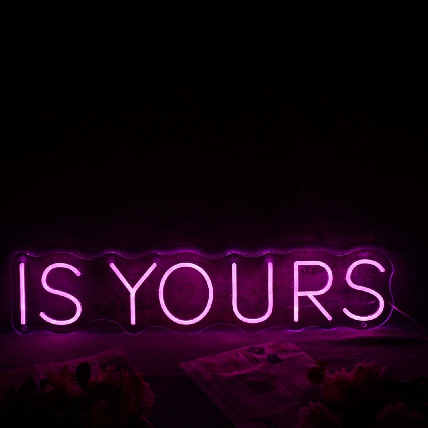 Is Your Pink Custom Led Neon Sign - Shineneon