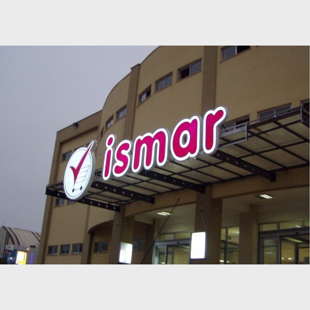 Ismar 3D Frontlit Channel Letters Led Light Sign - Shineneon