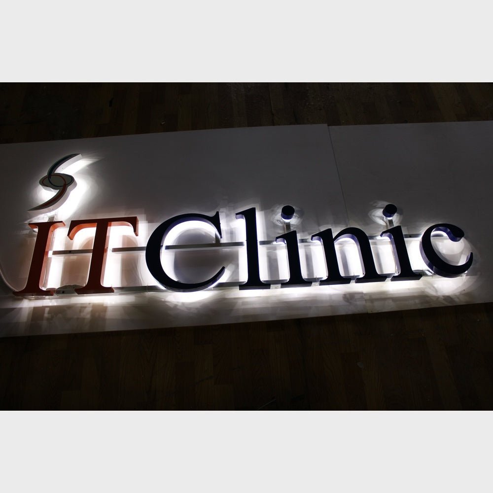 It Clinic 3D Backlit Channel Letters Led Light Sign - Shineneon