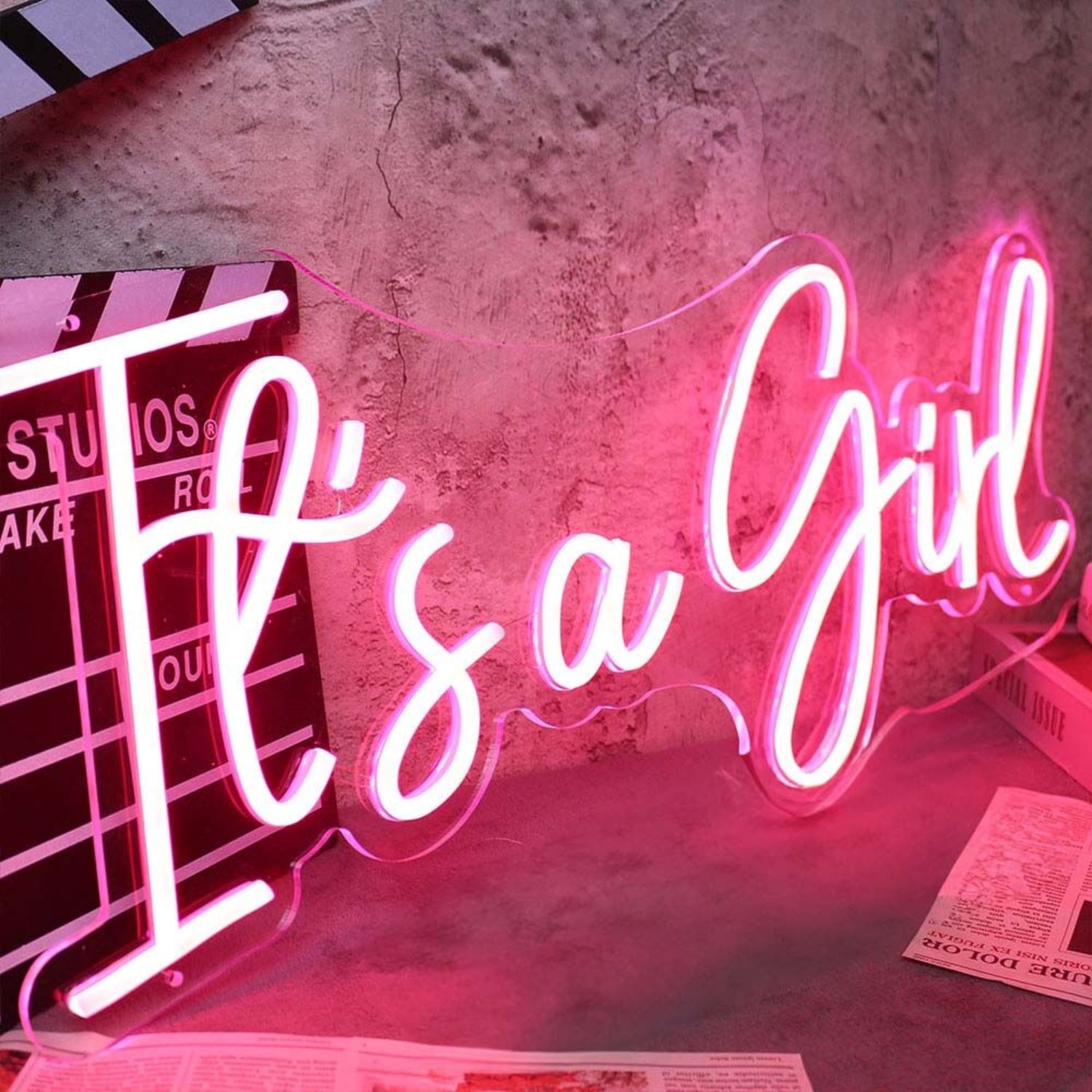 It Is A Girl Neon Sign | Shineneon