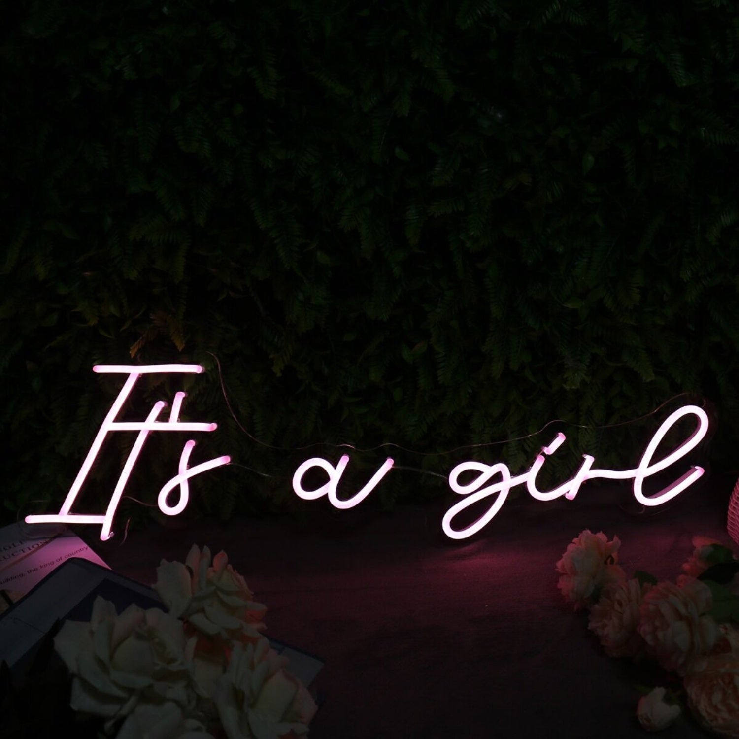 It Is A Girl Pink Led Neon Sign | Shineneon