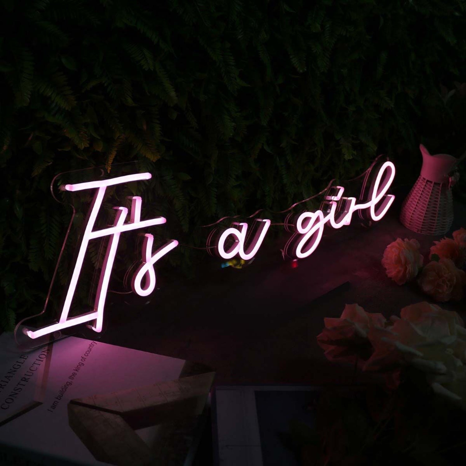 It Is A Girl Pink Led Neon Sign | Shineneon