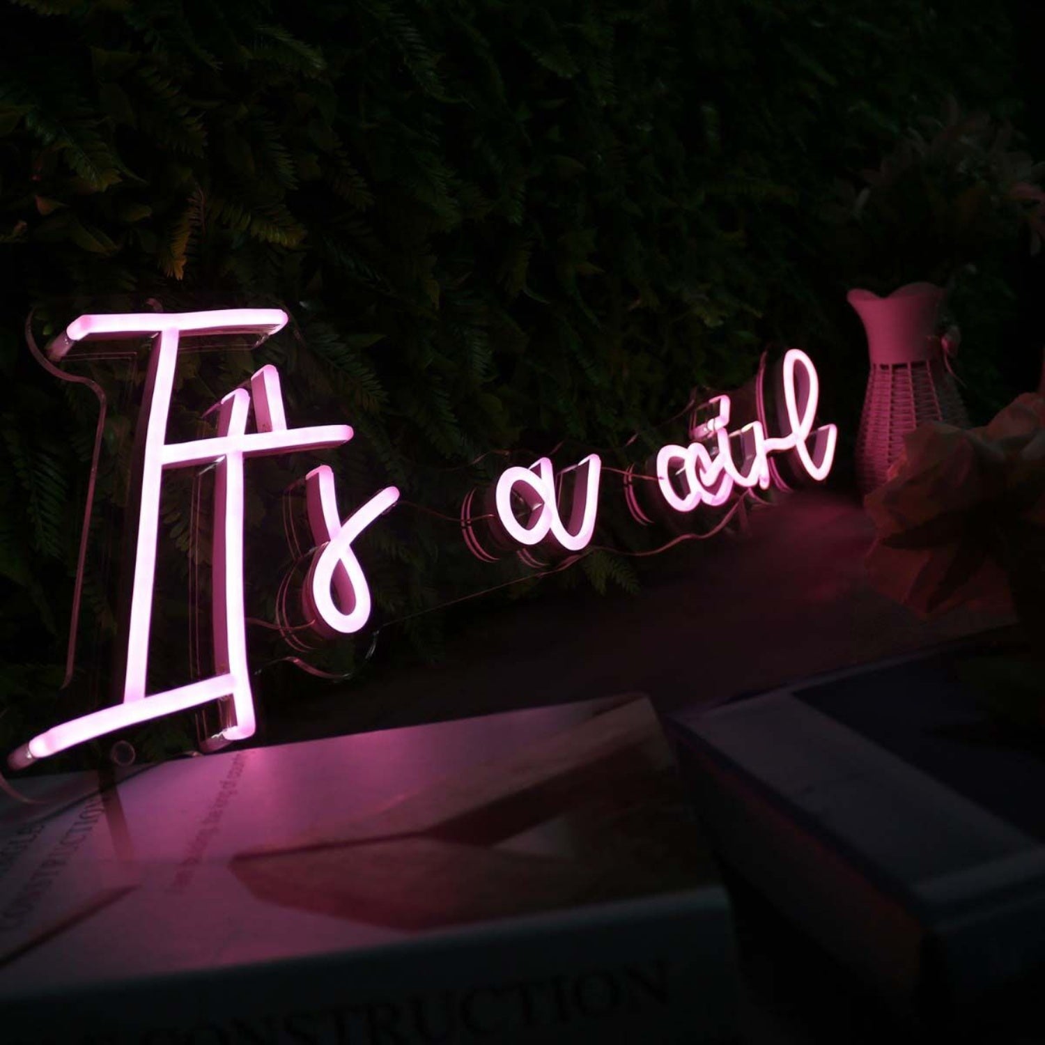 It Is A Girl Pink Led Neon Sign | Shineneon