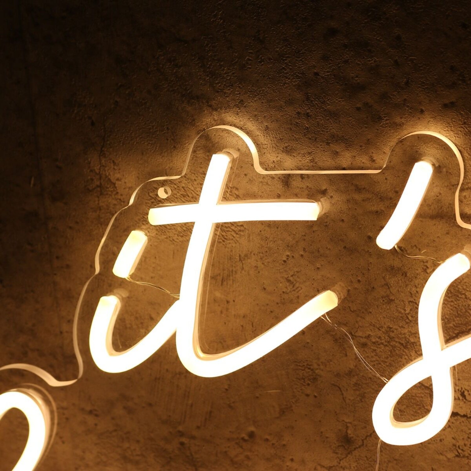 It Is A Love Story Yellow Custom Led Neon Sign | Shineneon