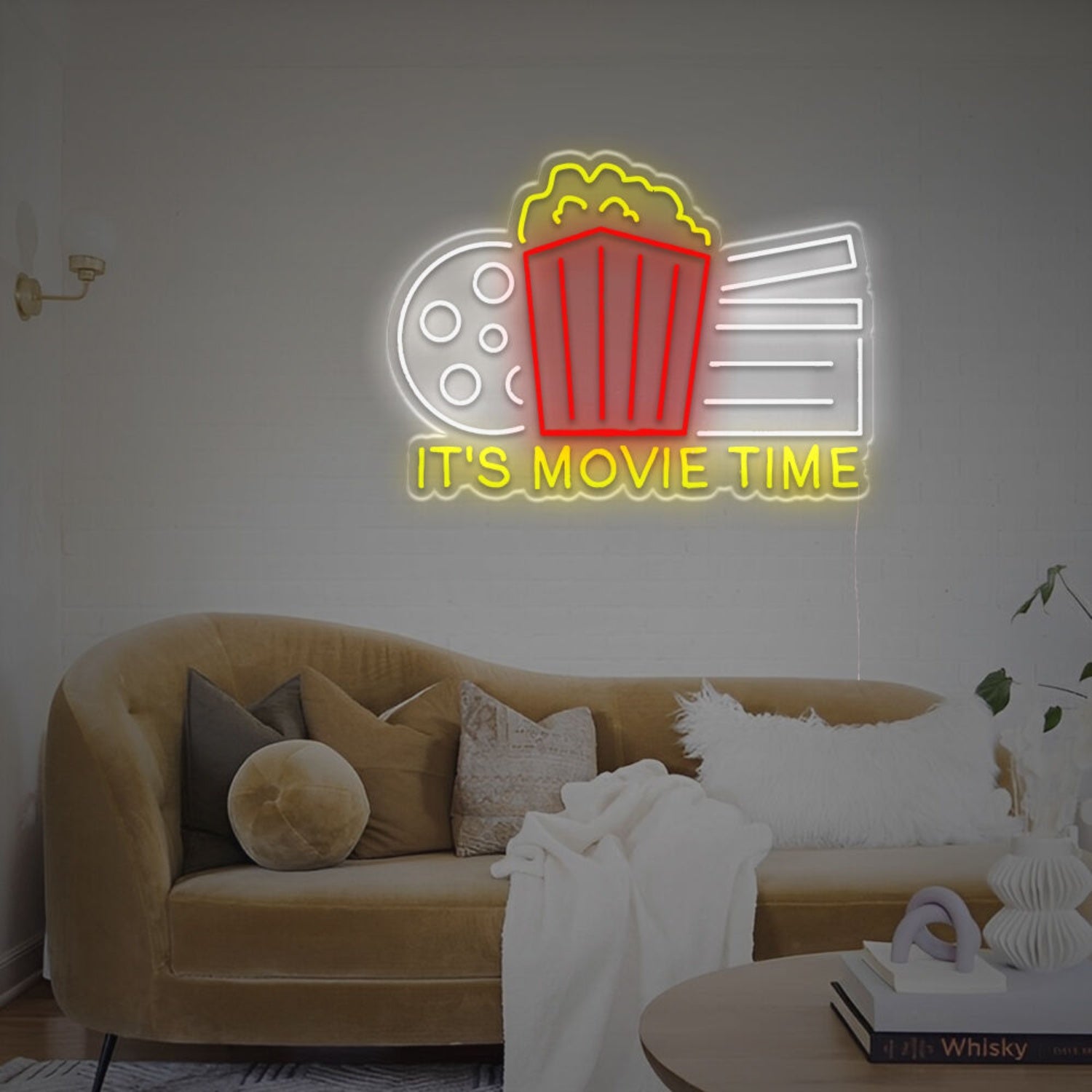 It Is Movie Time Led Neon Sign | Shineneon