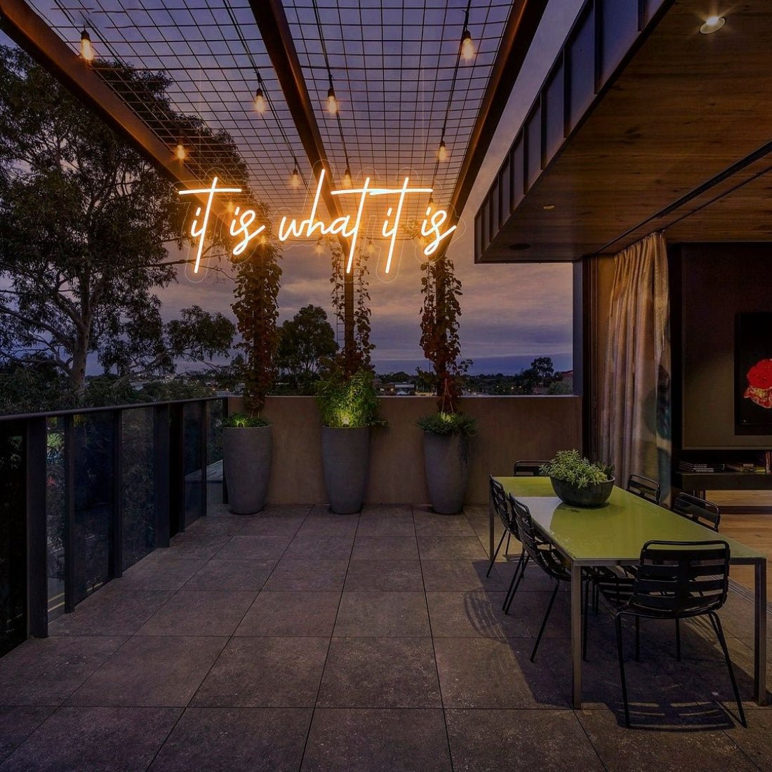 It Is What It Is Led Sign Business Neon Sign - Shineneon