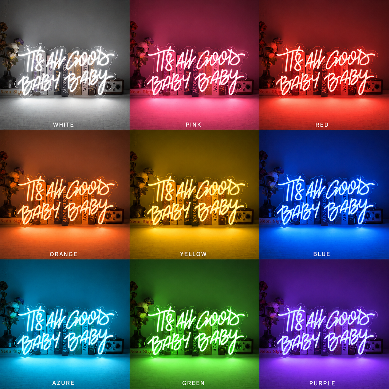 It S All Good Baby LED Neon Sign - Shineneon