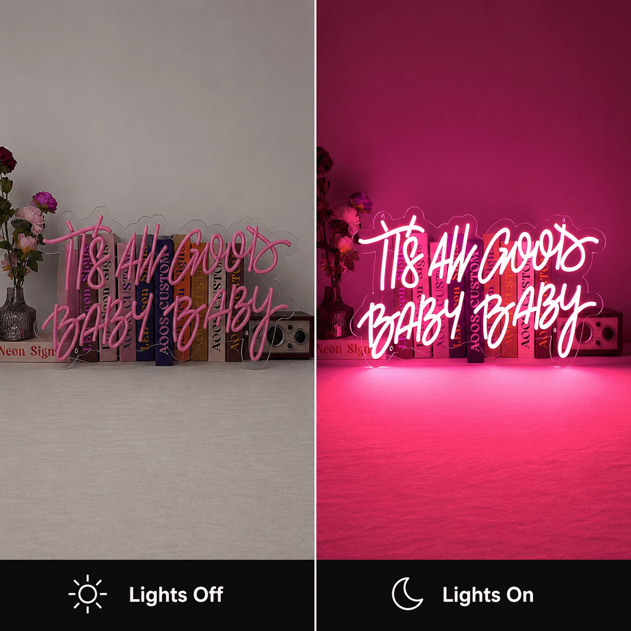 It S All Good Baby LED Neon Sign - Shineneon