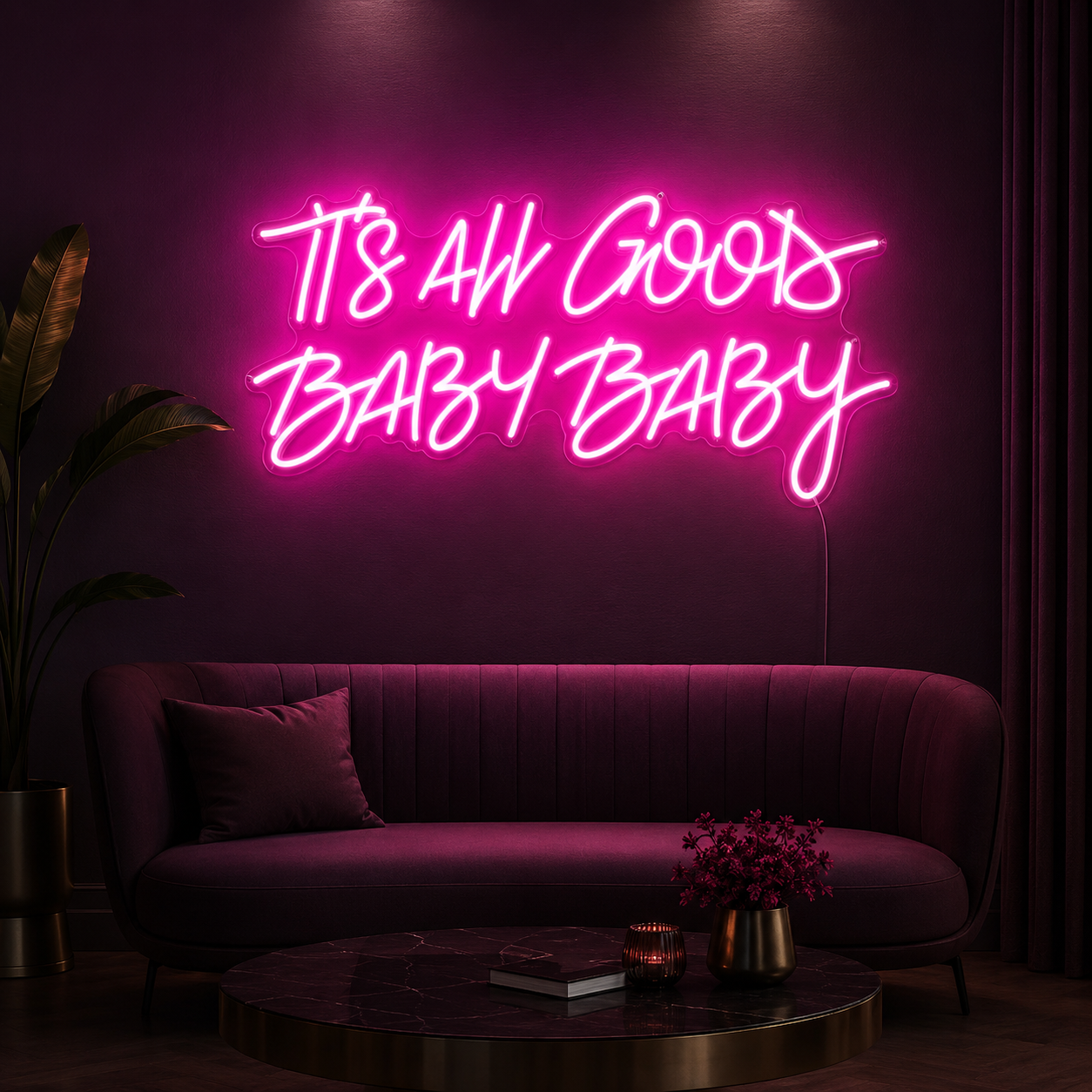 It S All Good Baby Room Decor LED Neon Sign - 02 High-Converting Product Image