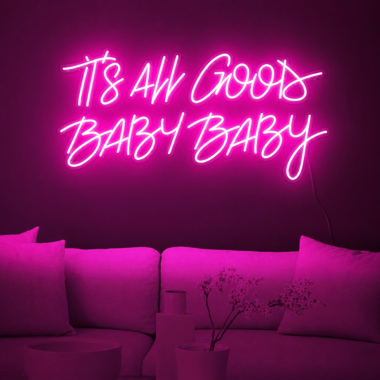 It S All Good Baby Room Decor LED Neon Sign - Shineneon